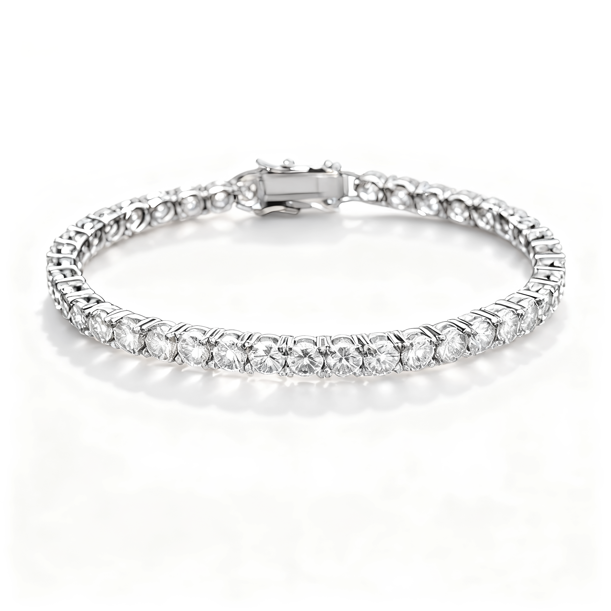 Eternal Radiance Moissanite Tennis Bracelet