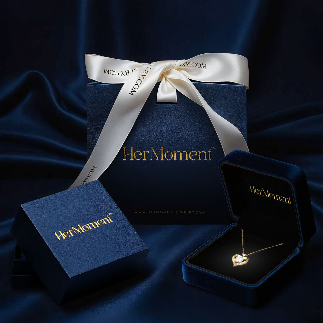 Luminous Grace Pearl & Moissanite Necklace